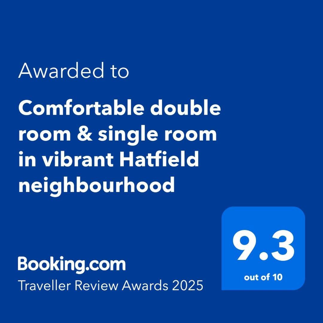 Comfortable Double Room & Single Room In Vibrant Hatfield Neighbourhood Exterior photo